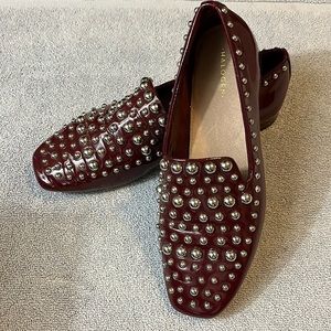 Halogen Studded Loafers